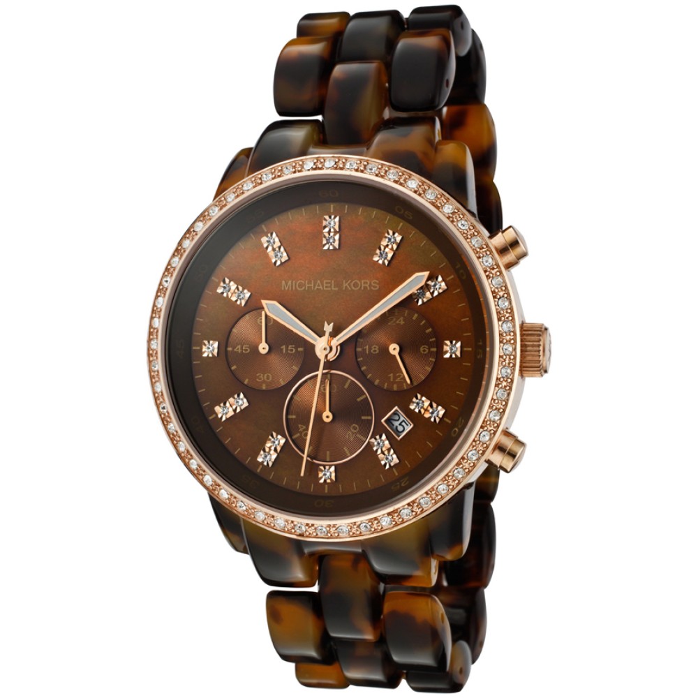 relogio michael kors feminino bronze