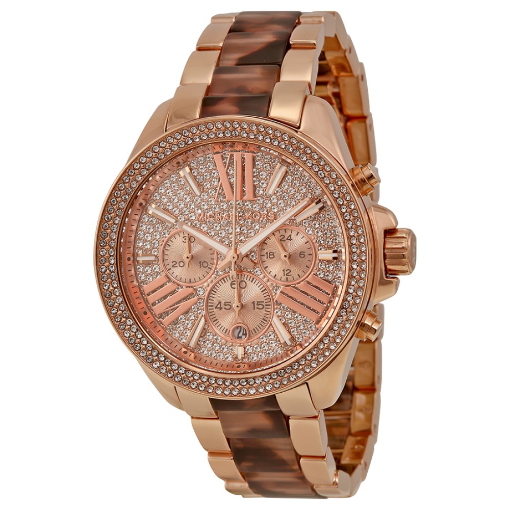 relogio michael kors feminino bronze