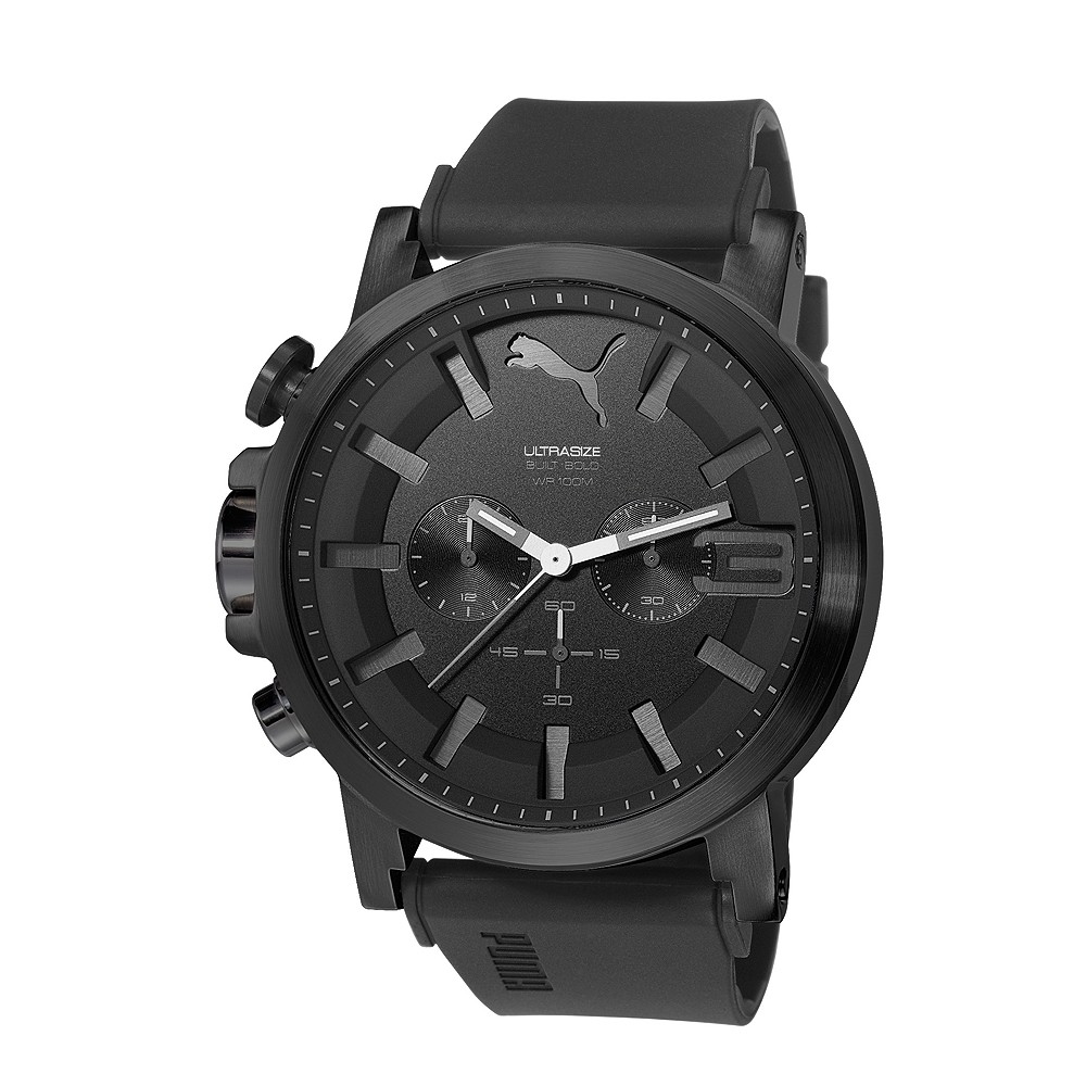 relogio puma borracha