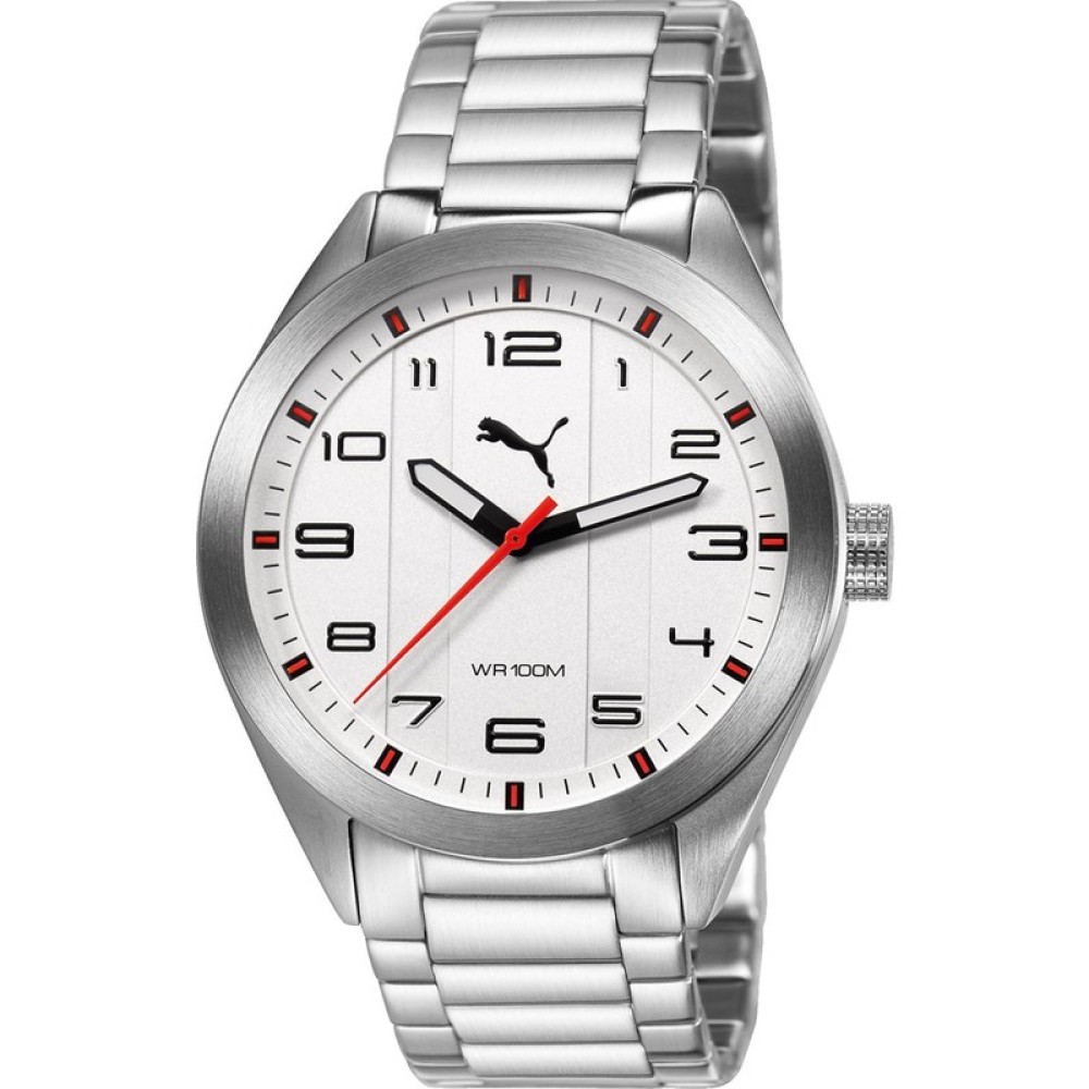 relogio puma branco masculino