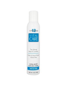 Mousse Vital Care Extra Body Natural Shine Azul 12Hs
