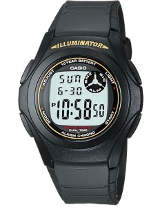 Relógio Casio F-200W-9A Masculino