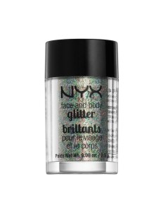 Glitter Pigmento Nyx Face & Body GLI06 Crystal 2.5 gr