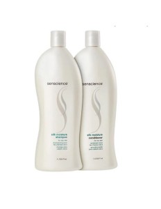 Kit Senscience Silk Moisture Duo Shampoo e Condicionador 1L