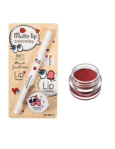 Delineador Para Labios + Creme Labial Matte Icandy 06