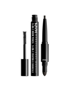 Kit para Sobrancelha Nyx 3em1 31B09 Charcoal