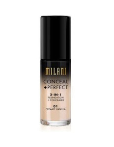 Base Corretivo Milani CONCEAL + PERFECT 01 Creamy Vanilla 30ml