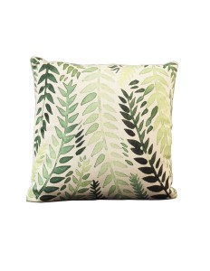 Capa de Almofada Folhas Verde 