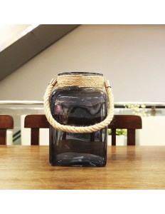 Vaso Decorativo Deirut Cinza