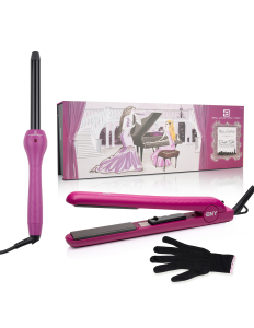 Kit Chapinha e Modelador de Cachos Brilliance F451PU 110V-220V Lilas 