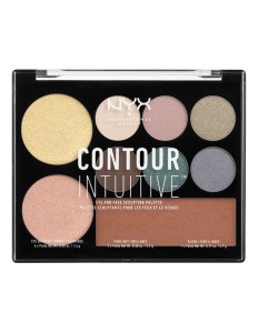 Paleta de Contorno Nyx Intuitive CIP05 Smoke&Pearls