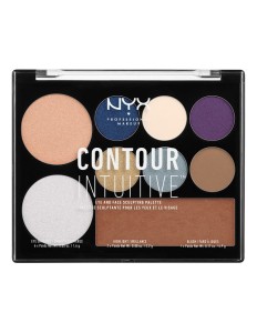 Paleta de Contorno Nyx Intuitive CIP04 Jewel Queen 