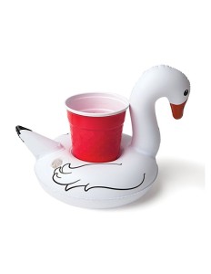 Inflável para Copo Cisne Branco 