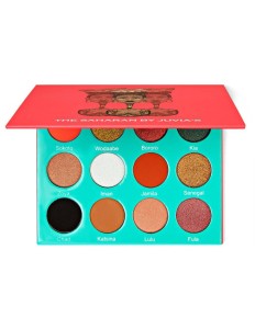 Paleta de Sombra The Saharan By Juvias 12 Cores