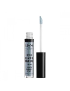 Sombra Liquida Nyx Holographic Halo HHET05 Acid Blue
