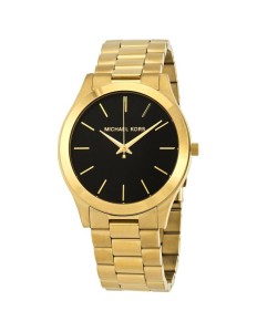 Relogio Michael Kors MK8621 Slim Runway Black Femenino 