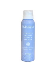 SABONETE MOUSSE FACIAL DE LIMPEZA NUVES DE ALGODÃO RUBY ROSE HB320