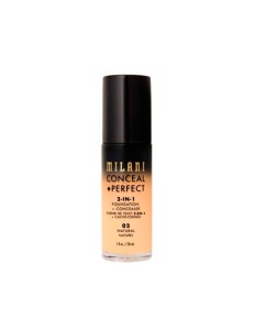 Base Corretivo Milani CONCEAL + PERFECT 02A Creamy Natural