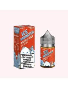Essência Ice Monster Nic Salt Mangerine Guava 24mg 30ml