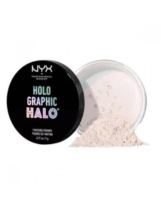 Pó de Acabamento Nyx Holographic Halo Finishing Powder HHFP01 Mermazing