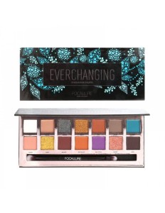 Paleta de Sombras Focallure Everchanging 14 Cores