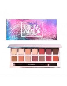 Paleta de Sombras Focallure Tropical Vacation 14 Cores