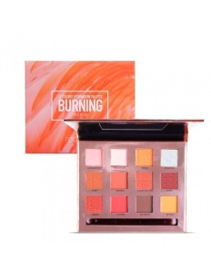 Paleta de Sombras Focallure Burning 12 Cores