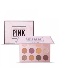 Paleta de Sombras Focallure Pink Warm Coppers and Romantic Mauves 12 Cores