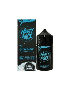 Essência Nasty High Mint Slow Blow 0mg 60ml