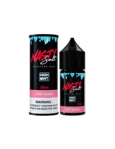 Essência Vape Nasty Nic Salt High Mint Trap Queen 35mg 30ml