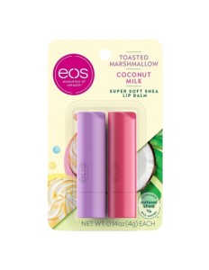 Protetor Labial EOS Toasted Marshmallow Coconut Milk 2pcs