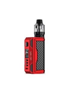Kit Vape Lost Vape Thelema Quest Mod POD 200W Red Carbon Fiber