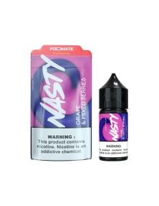 Essência Vape Nasty PODMATE Grape & Mixed Berries 35mg 30ml