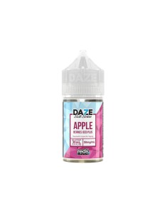 Essência Vape 7Daze Reds Apple Salt Apple Berries Iced Plus 50mg 30ml