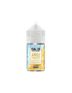 Essência Vape 7Daze Reds Apple Salt Apple Mango Iced Plus 30mg 30ml