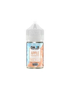 Essência Vape 7Daze Reds Apple Salt Apple Peach Iced Plus 50mg 30ml