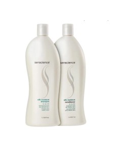 Kit Senscience Silk Moisture Duo Shampoo e Condicionador 1L