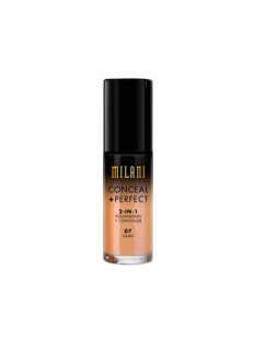Base Corretivo Milani CONCEAL + PERFECT 07 Sand 30ml