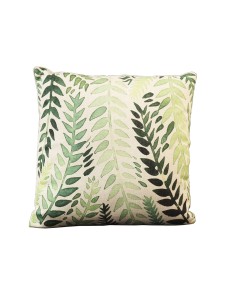 Capa de Almofada Folhas Verde 