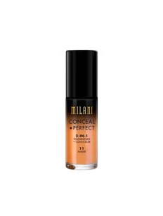 Base Corretivo Milani CONCEAL + PERFECT 11 Amber