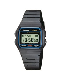 Relógio Casio Classic F-91W-1D Masculino