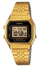 Rel�gio Casio Vintage LA-680WGA-1D Feminino