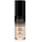 Base Corretivo Milani CONCEAL + PERFECT 01 Creamy Vanilla 30ml