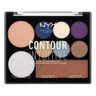 Paleta de Contorno Nyx Intuitive CIP04 Jewel Queen 