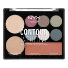 Paleta de Contorno Nyx Intuitive CIP03 Plum Metals 
