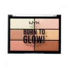 Paleta de Iluminador Nyx Born To Glow! BTGHP01 