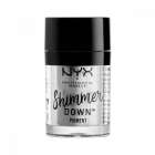 Glitter Pigmento Nyx Shimmer Down SDP02 Platinum 