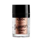 Glitter Pigmento Nyx Shimmer Down SDP04 Salmon