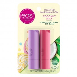 Protetor Labial EOS Toasted Marshmallow Coconut Milk 2pcs